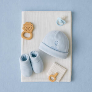 Light Blue Hat &  Booties (Copy)