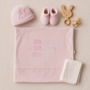 Pink Hat &  Booties (2)