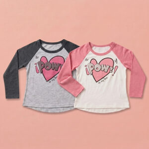 Pow Heart LS T-shirt