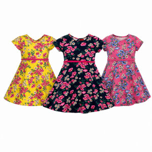 Floral Dress with open back
